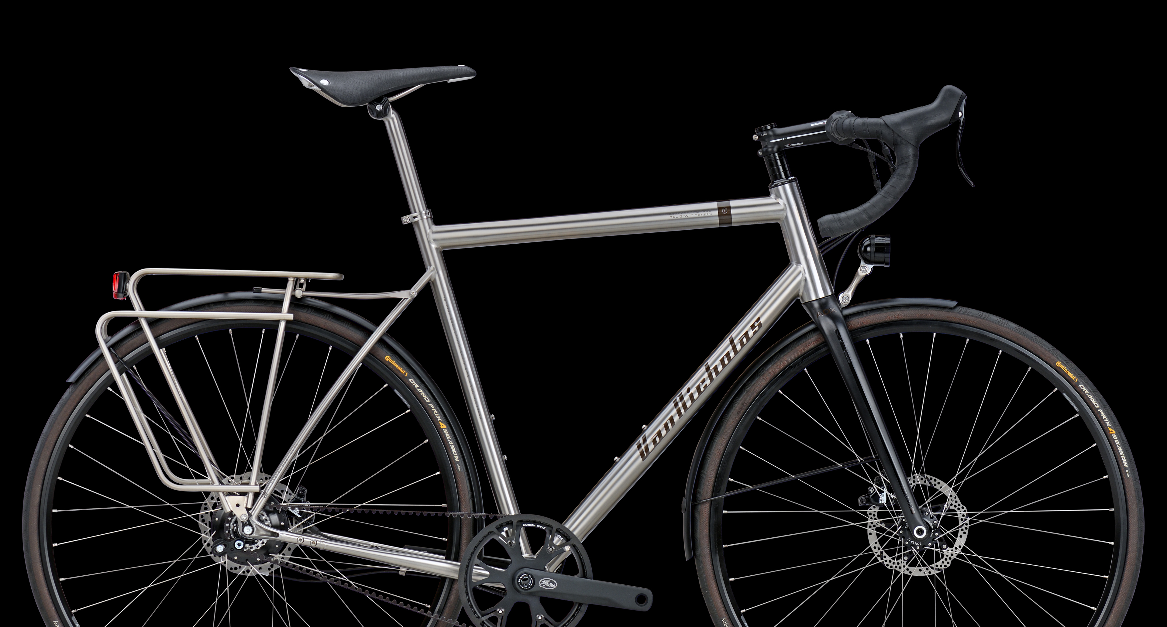 Van Nicholas Innoveert met Vernieuwde Yukon Disc Toerfiets Nu met Rohloff Systeem